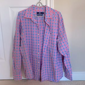 Vineyard Vines Classic Fit Tucker Shirt, size L